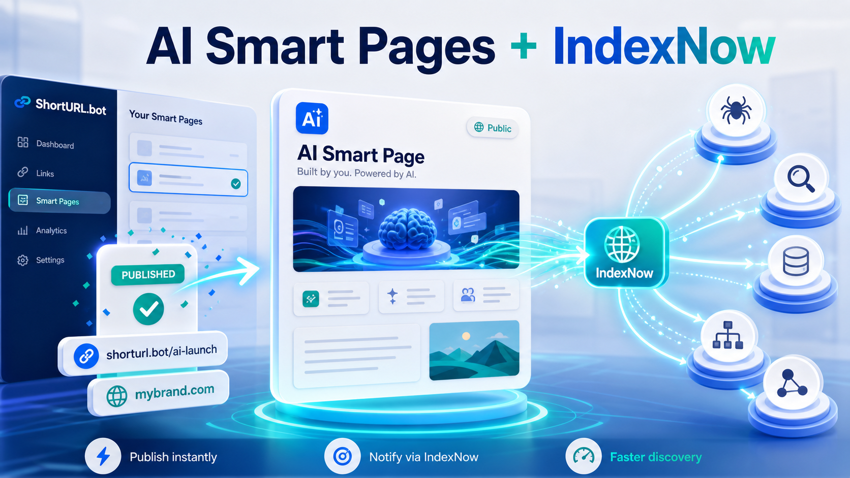AI Smart Pages and IndexNow: Faster Discovery for Your Public Pages